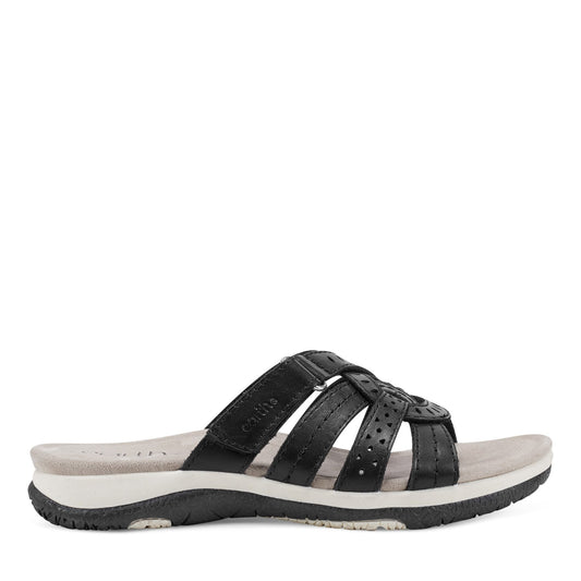Earth Shoes Sassoni Strappy Casual Slip-On Flat Sandals