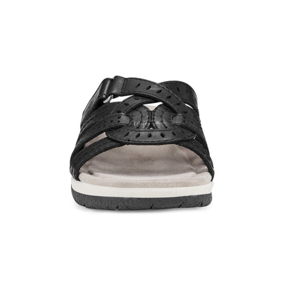 Earth Shoes Sassoni Strappy Casual Slip-On Flat Sandals