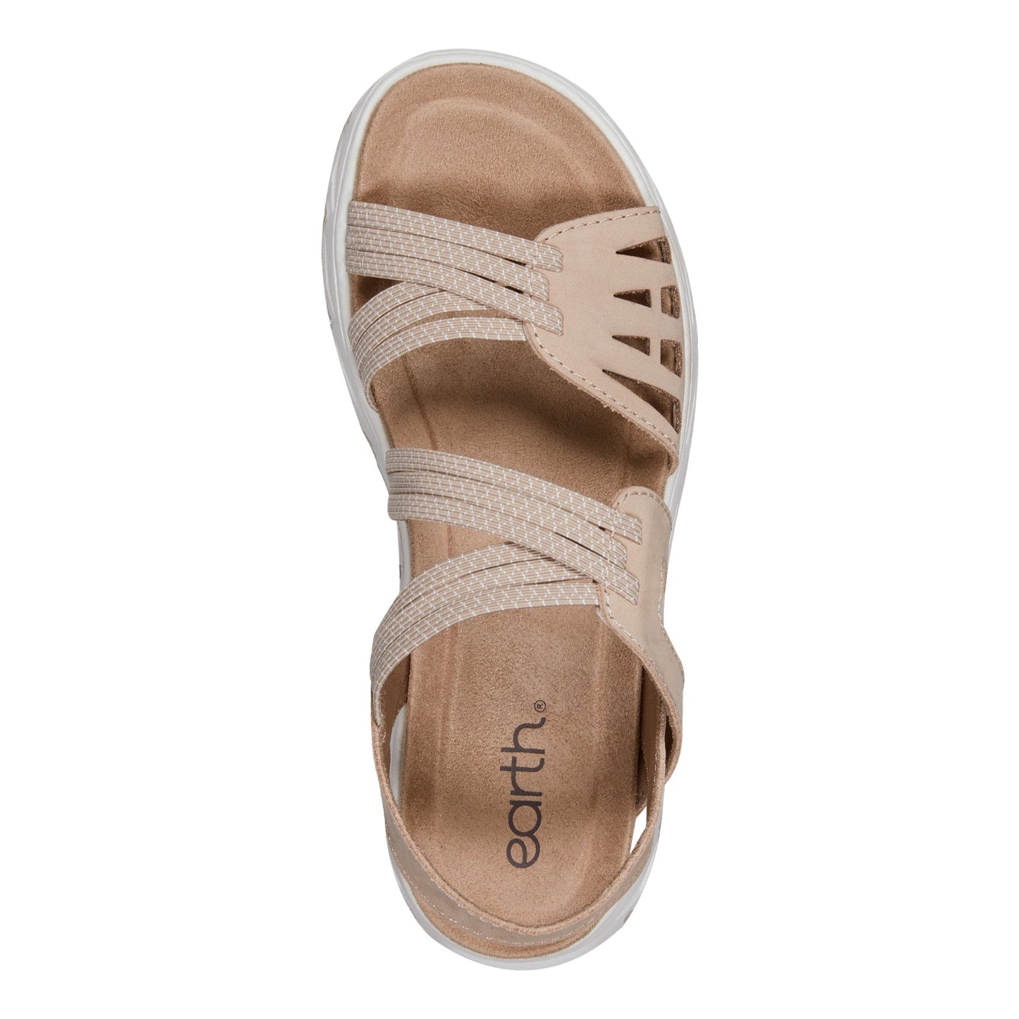 Earth Shoes Vernon Strappy Slingback Casual Flat Sandals