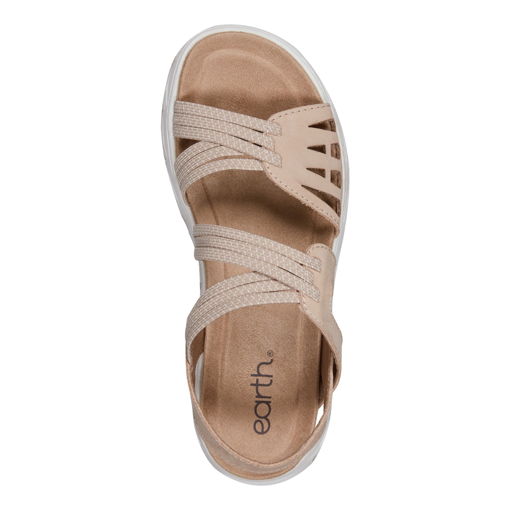 Earth Shoes Vernon Strappy Slingback Casual Flat Sandals
