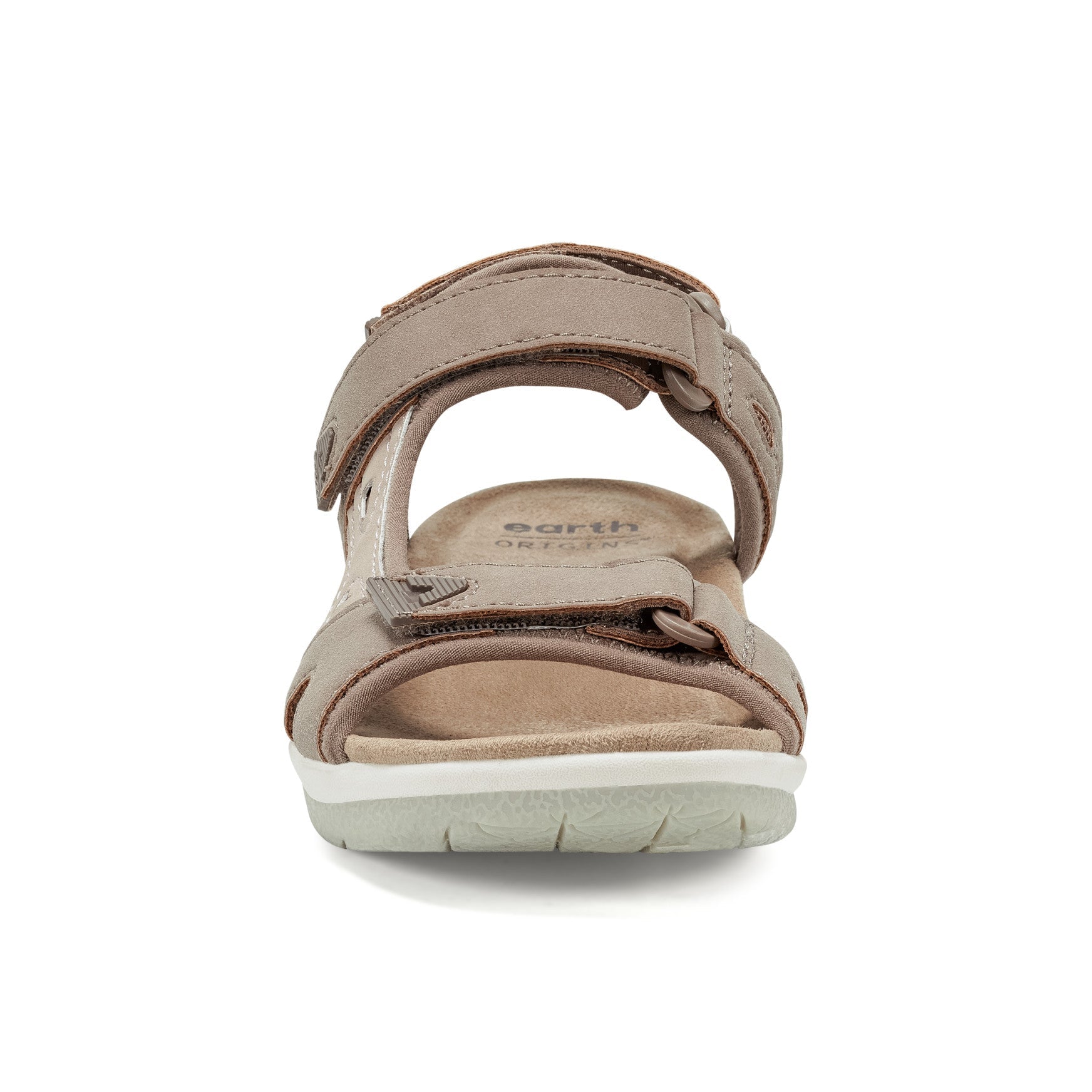 Earth Shoes Skylar Round Toe Lightweight Casual Flat Sandals