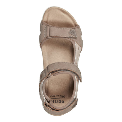 Earth Shoes Skylar Round Toe Lightweight Casual Flat Sandals