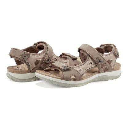 Earth Shoes Skylar Round Toe Lightweight Casual Flat Sandals
