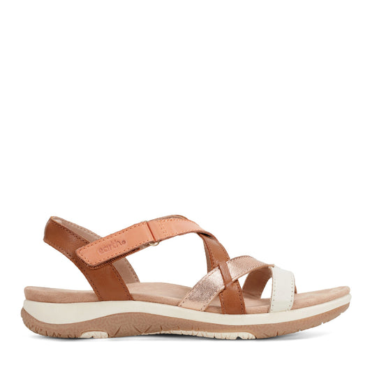 Earth Shoes Sterling Casual Strappy Round Toe Flat Sandals