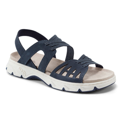 Earth Shoes Vernon Strappy Slingback Casual Flat Sandals