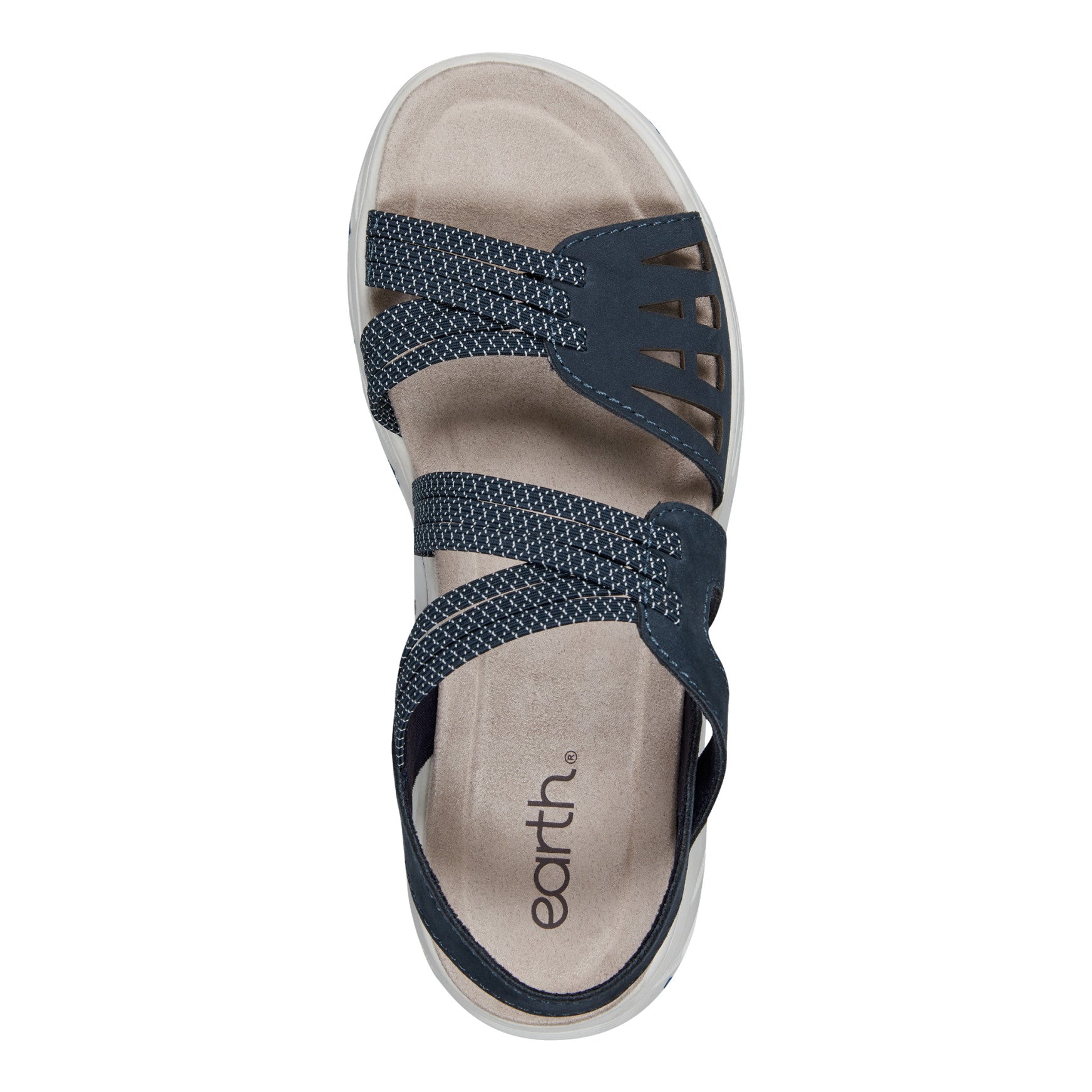 Earth Shoes Vernon Strappy Slingback Casual Flat Sandals