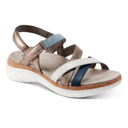 Earth Shoes Rosie Open Toe Strappy Flat Casual Sandals