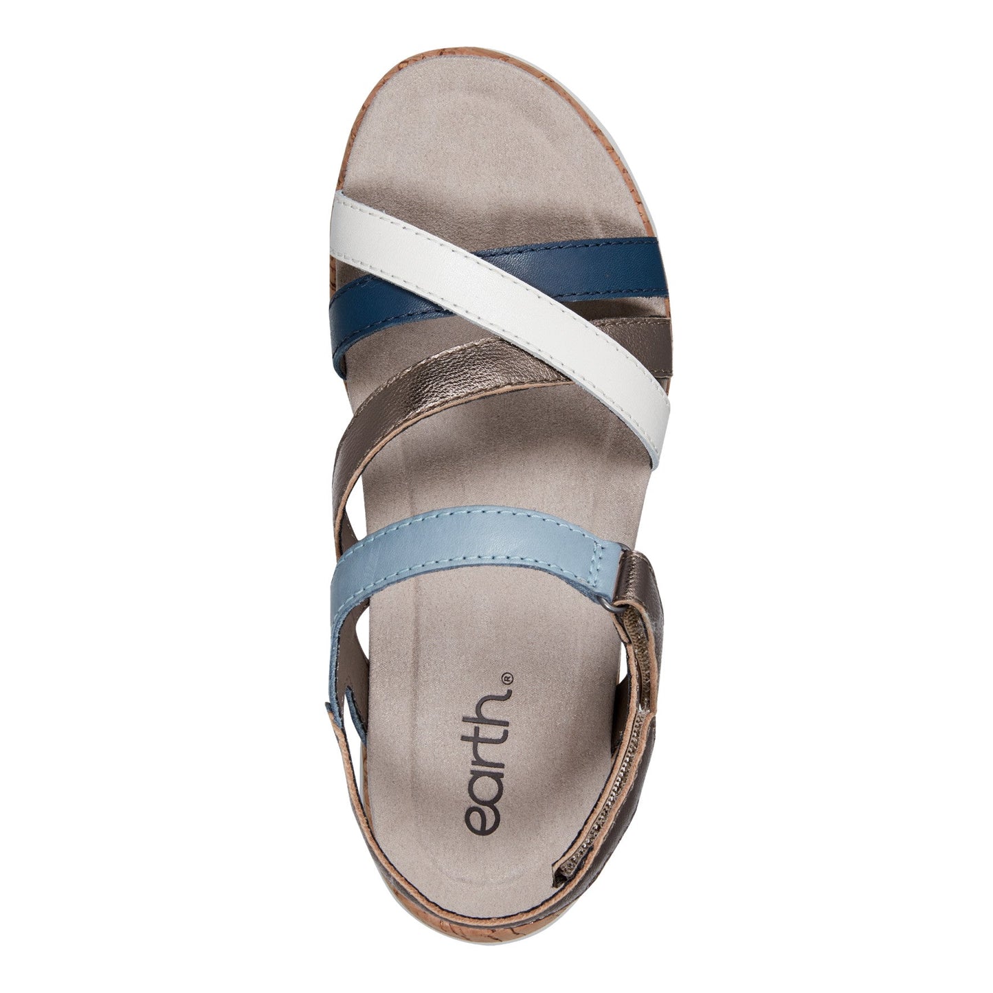 Earth Shoes Rosie Open Toe Strappy Flat Casual Sandals