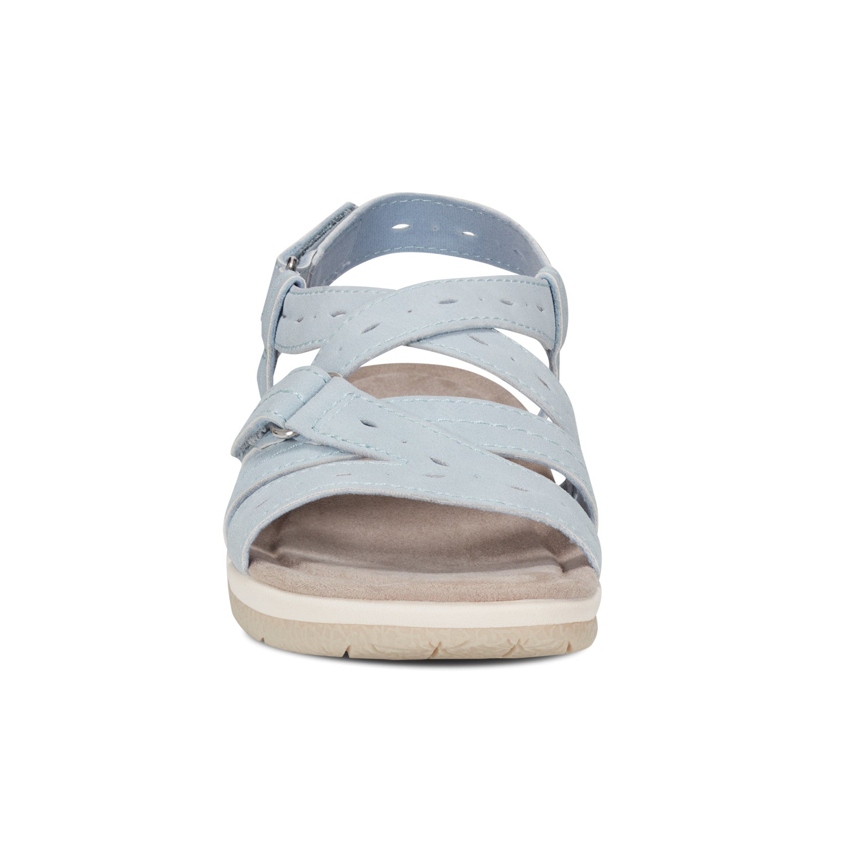 Earth Shoes Samsin Round Toe Strappy Casual Flat Sandals