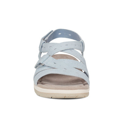 Earth Shoes Samsin Round Toe Strappy Casual Flat Sandals