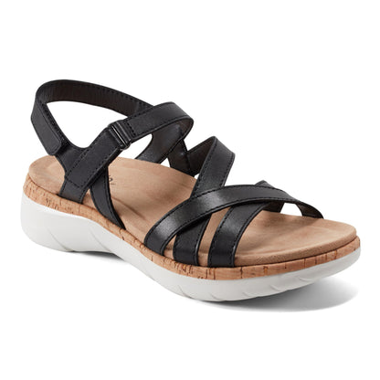 Earth Shoes Rosie Open Toe Strappy Flat Casual Sandals
