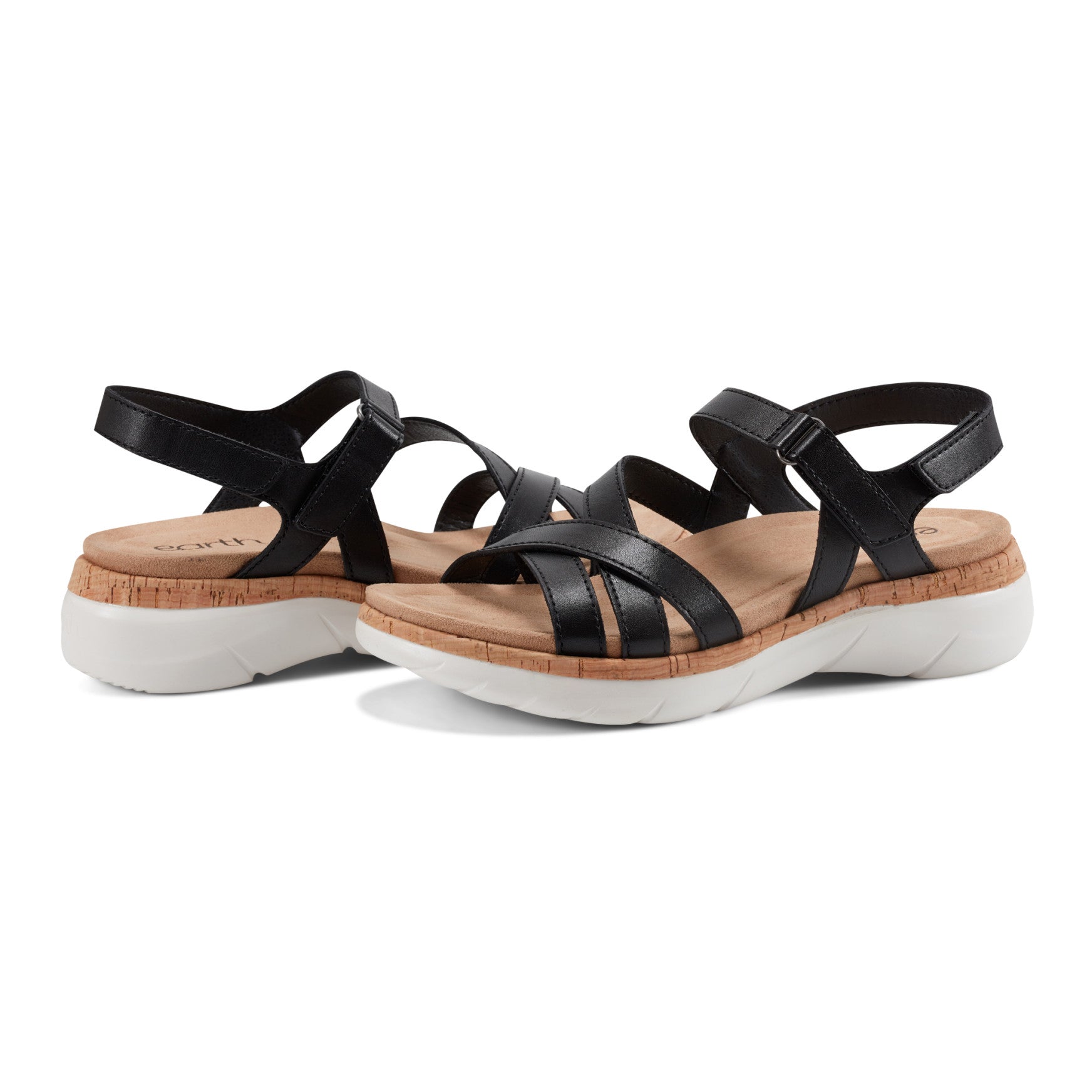 Earth Shoes Rosie Open Toe Strappy Flat Casual Sandals