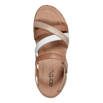 Earth Shoes Rosie Open Toe Strappy Flat Casual Sandals