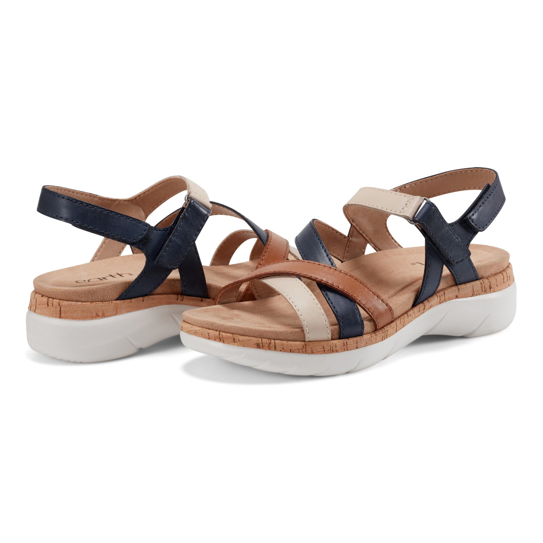 Earth Shoes Rosie Open Toe Strappy Flat Casual Sandals