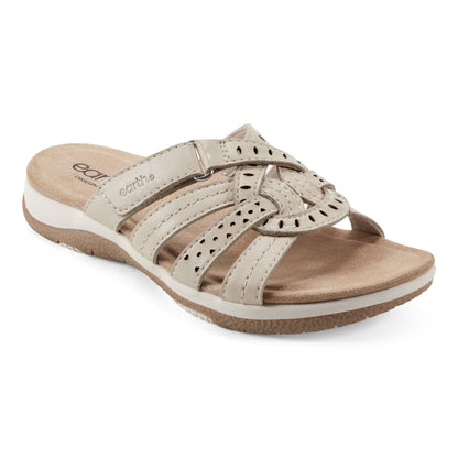 Earth Shoes Sassoni Strappy Casual Slip-On Flat Sandals