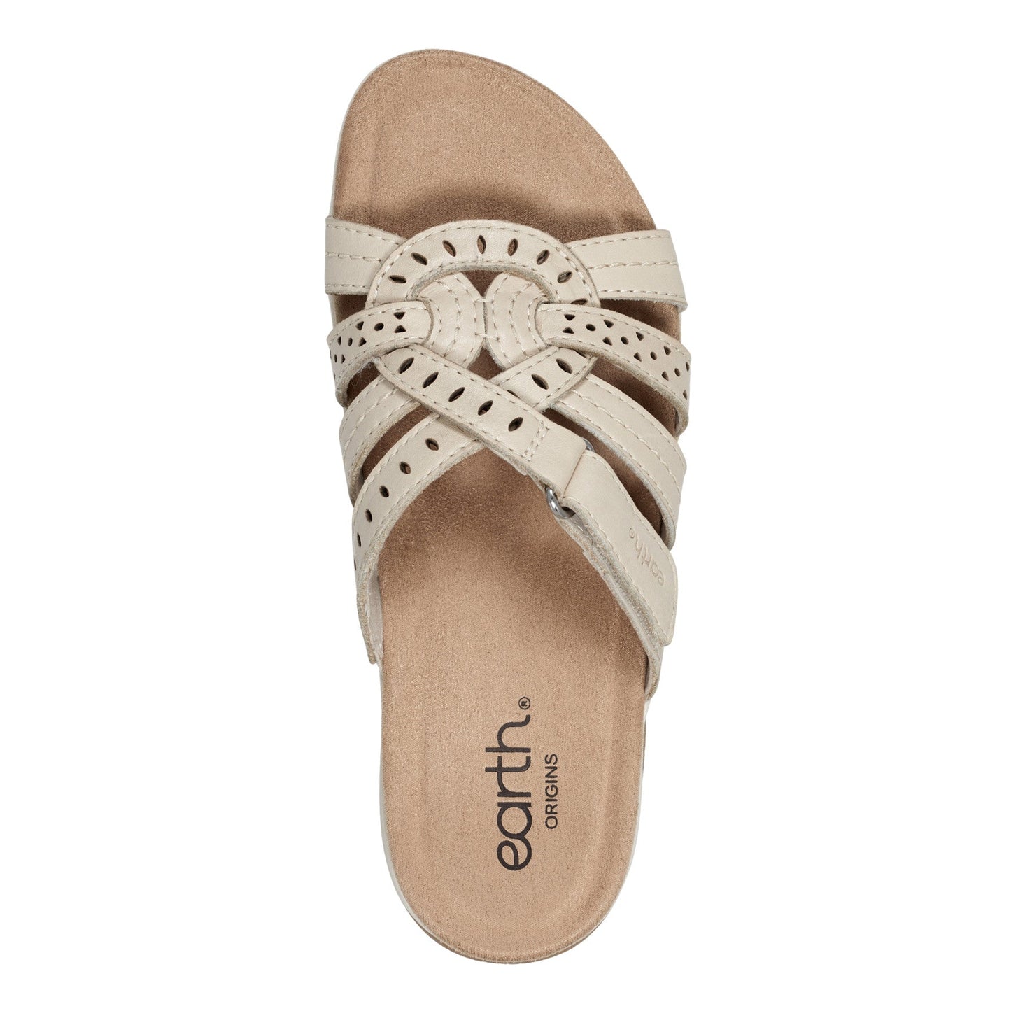 Earth Shoes Sassoni Strappy Casual Slip-On Flat Sandals