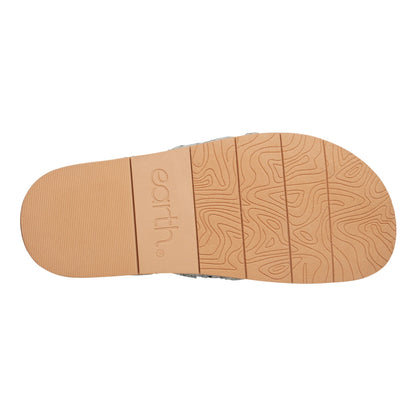 Earth Shoes Flurry Round Toe Slip-on Flat Casual Sandals