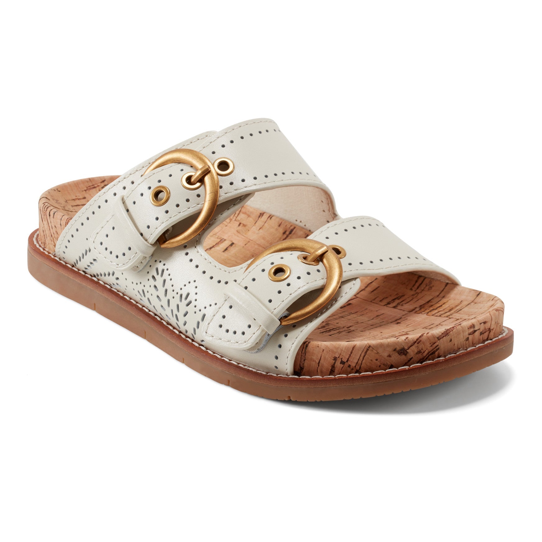 Earth Shoes Francii Round Toe Casual Slip-on Flat Sandals