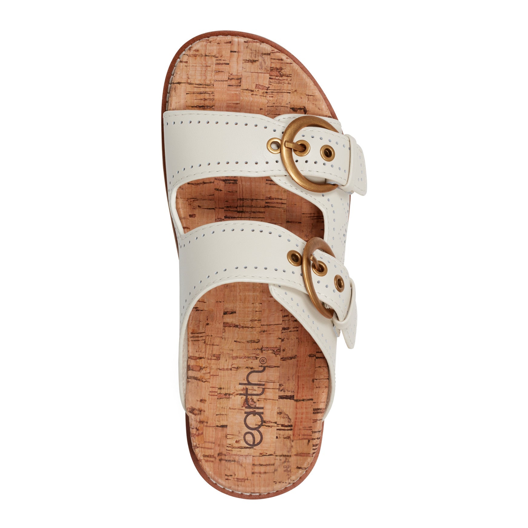Earth Shoes Francii Round Toe Casual Slip-on Flat Sandals