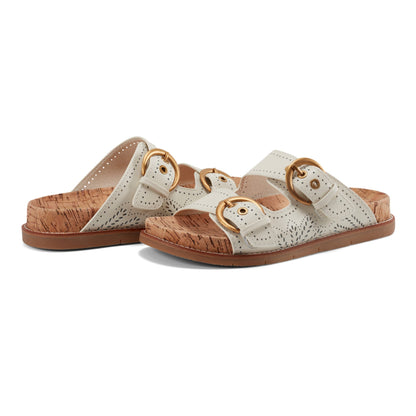 Earth Shoes Francii Round Toe Casual Slip-on Flat Sandals