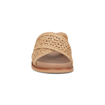 Earth Shoes Flurry Round Toe Slip-on Flat Casual Sandals