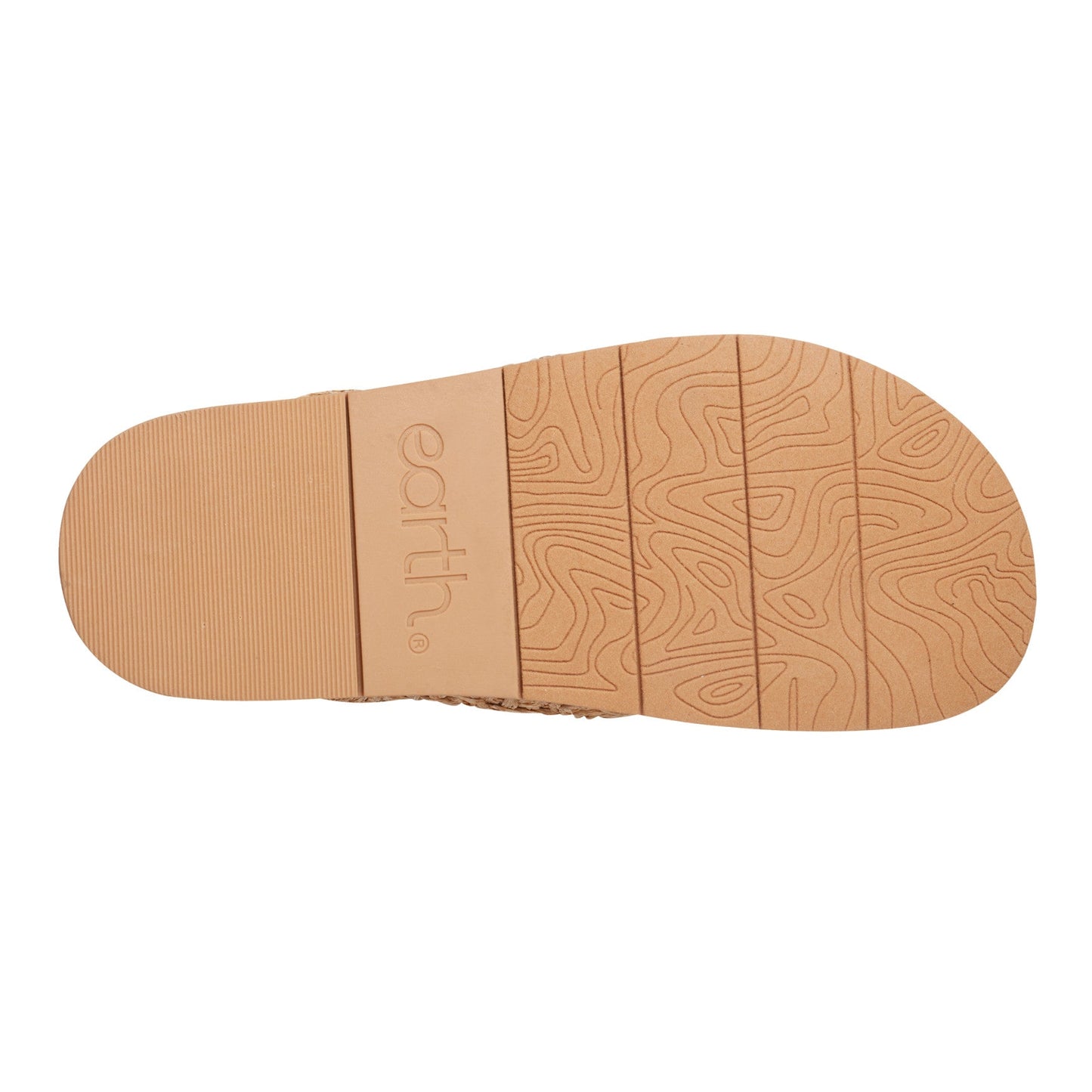 Earth Shoes Flurry Round Toe Slip-on Flat Casual Sandals