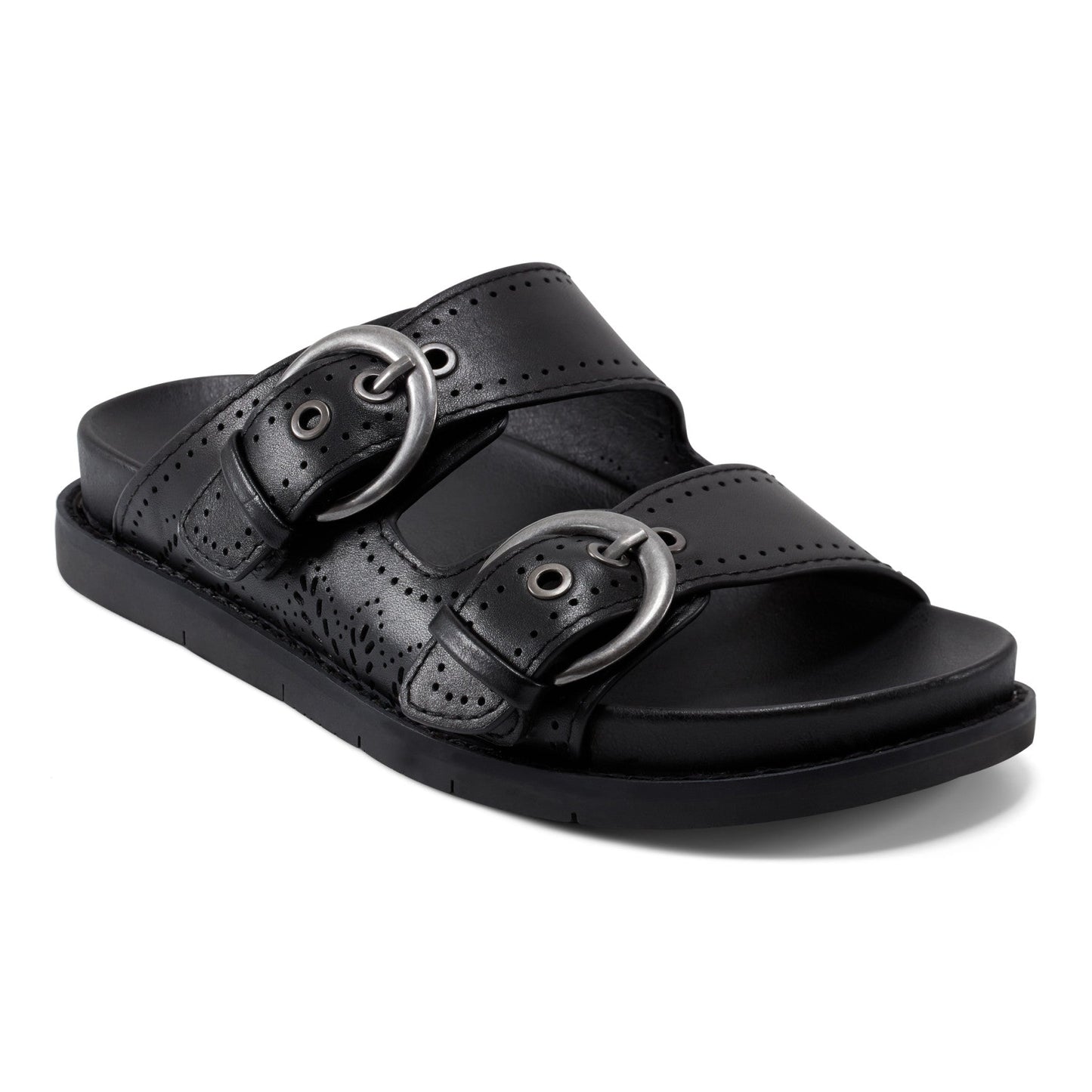 Earth Shoes Francii Round Toe Casual Slip-on Flat Sandals