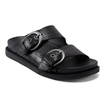 Earth Shoes Francii Round Toe Casual Slip-on Flat Sandals