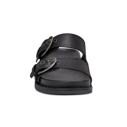 Earth Shoes Francii Round Toe Casual Slip-on Flat Sandals