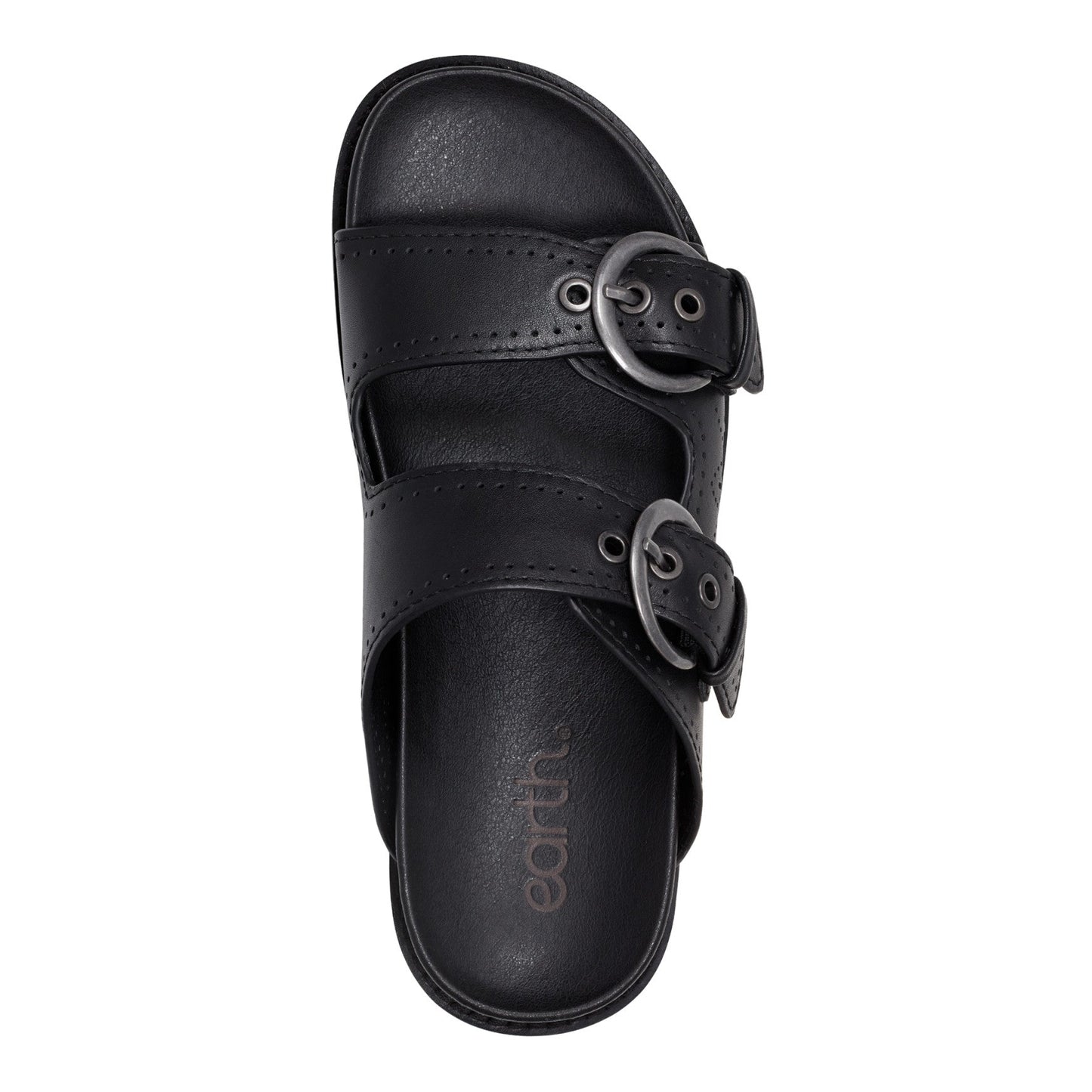 Earth Shoes Francii Round Toe Casual Slip-on Flat Sandals