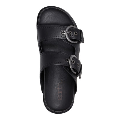 Earth Shoes Francii Round Toe Casual Slip-on Flat Sandals