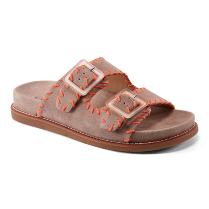 Earth Shoes Fausto Round Toe Casual Flat Strappy Sandals