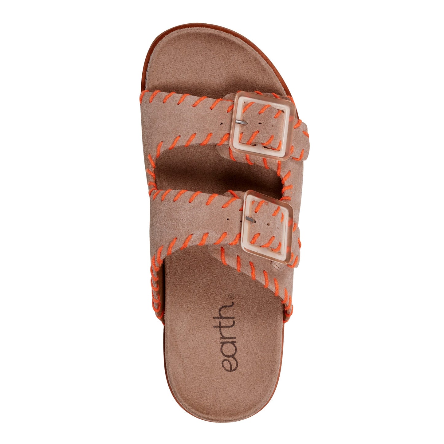 Earth Shoes Fausto Round Toe Casual Flat Strappy Sandals