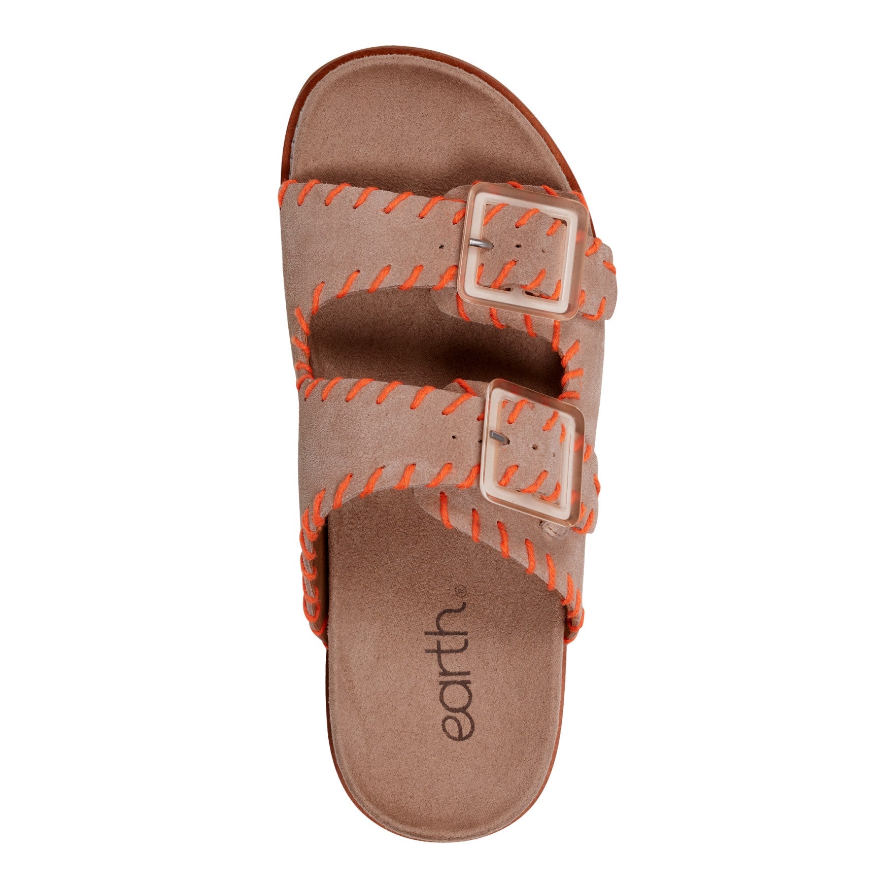 Earth Shoes Fausto Round Toe Casual Flat Strappy Sandals