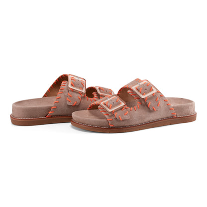 Earth Shoes Fausto Round Toe Casual Flat Strappy Sandals