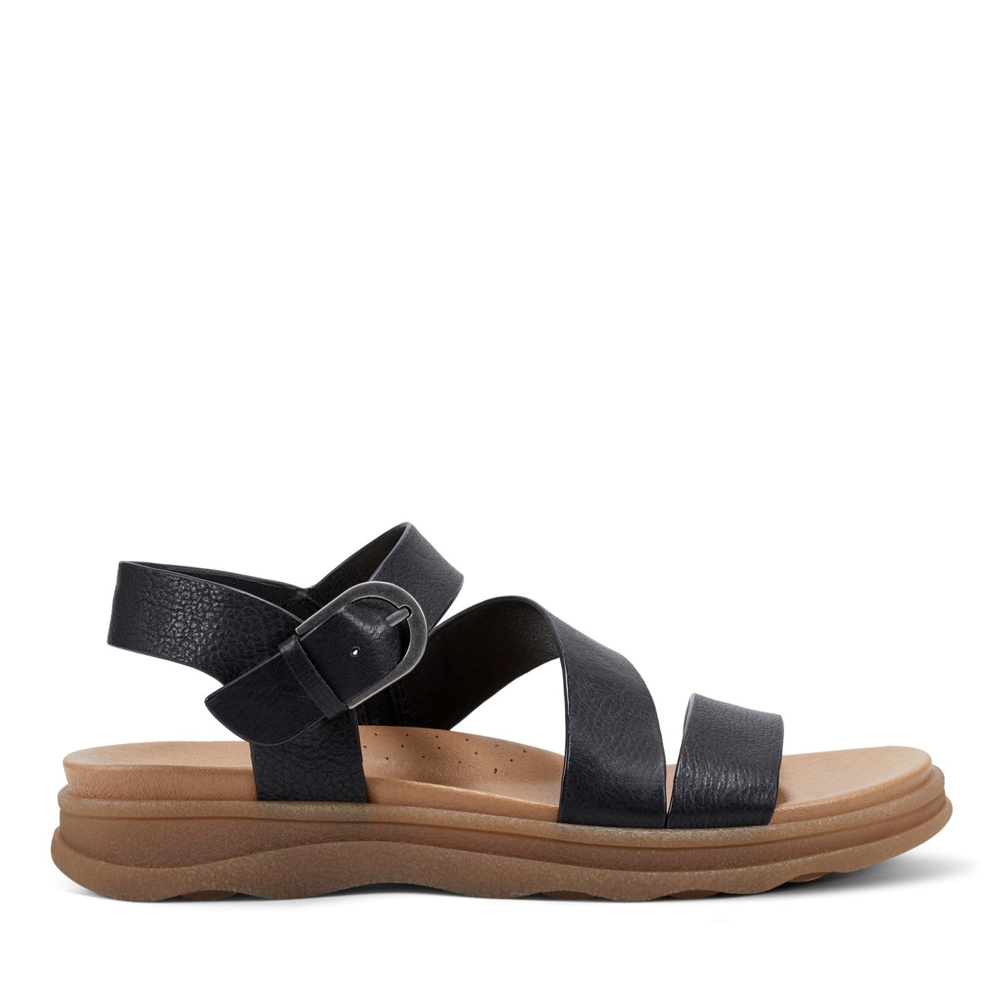 Earth Shoes Lainey Casual Strappy Round Toe Flat Sandals