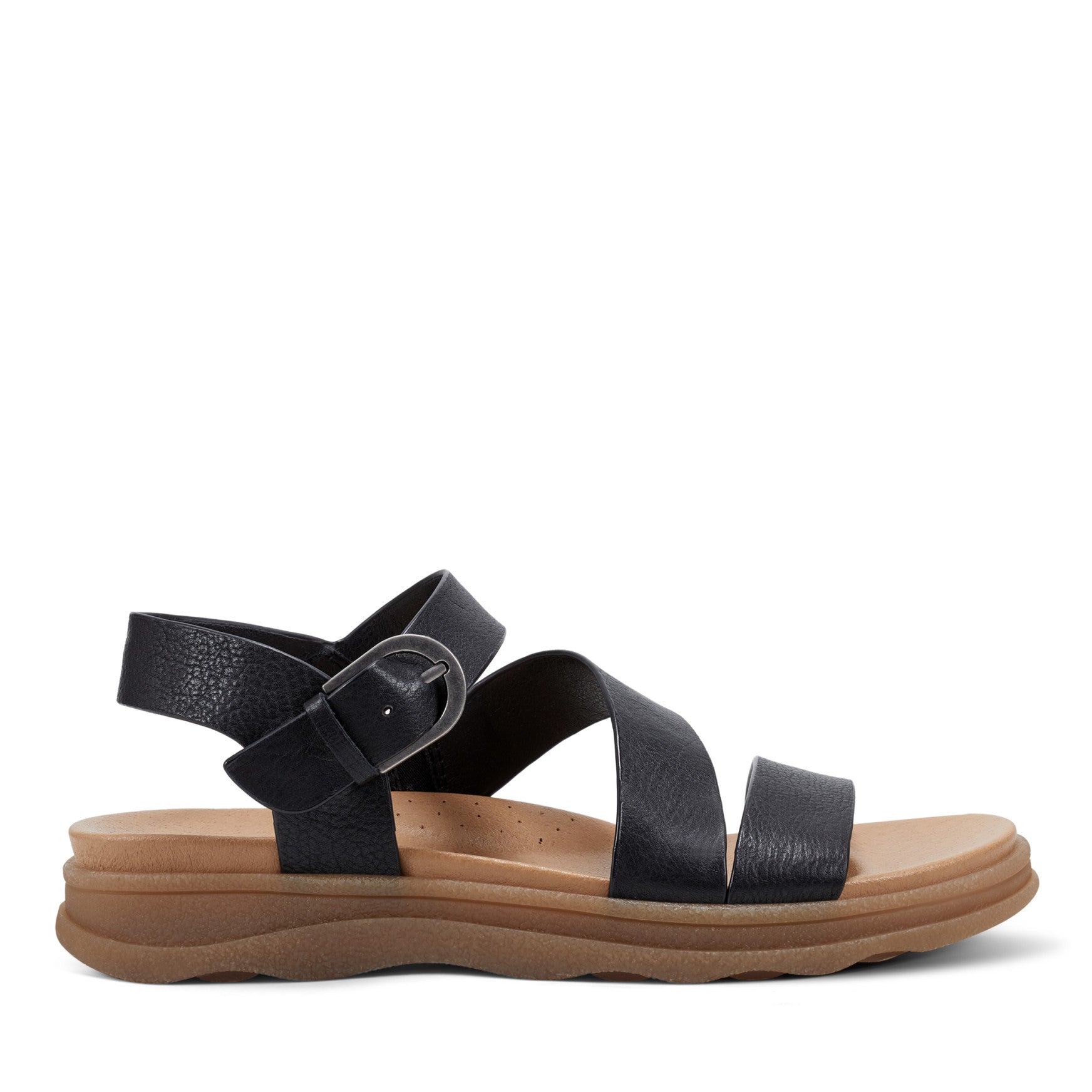 Earth Shoes Lainey Casual Strappy Round Toe Flat Sandals