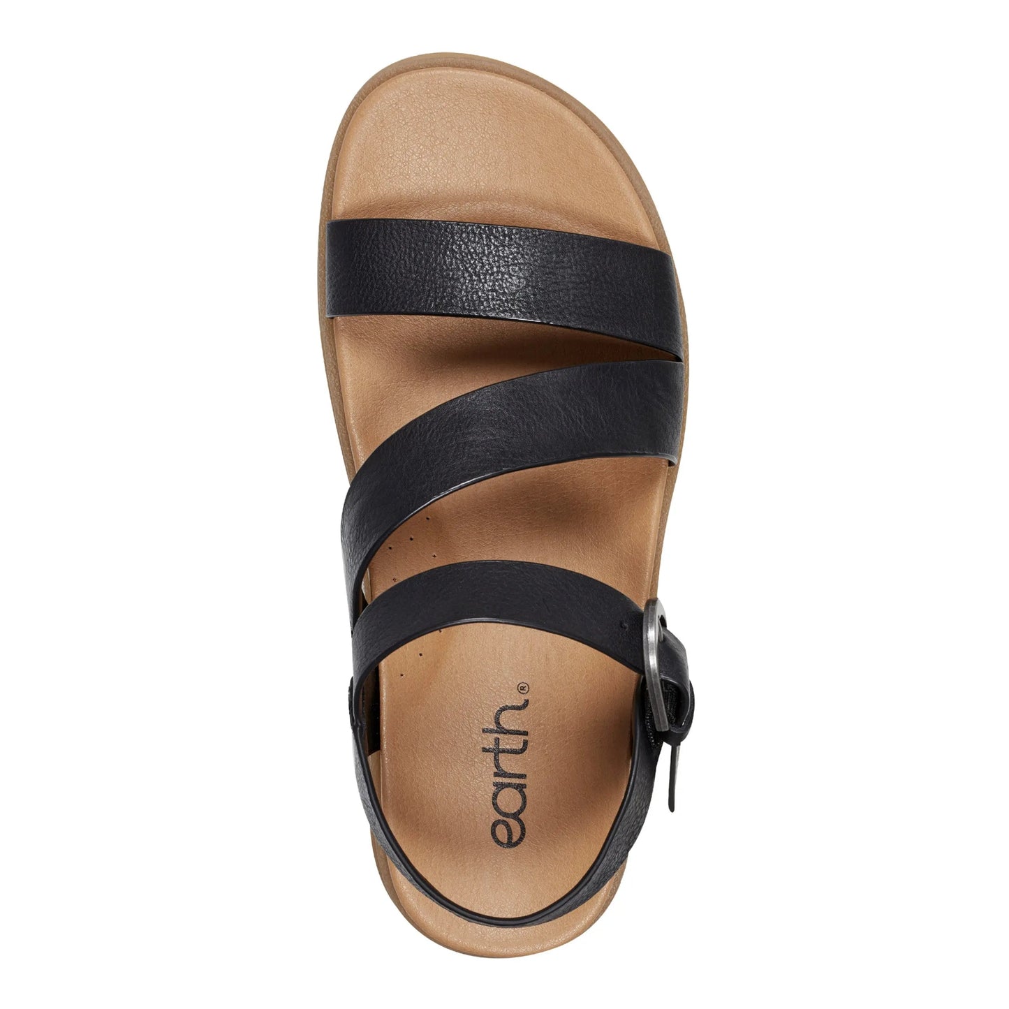 Earth Shoes Lainey Casual Strappy Round Toe Flat Sandals