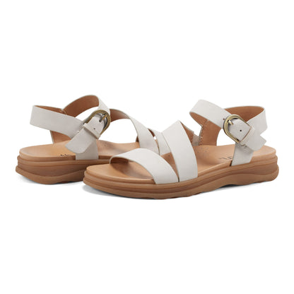 Earth Shoes Lainey Casual Strappy Round Toe Flat Sandals