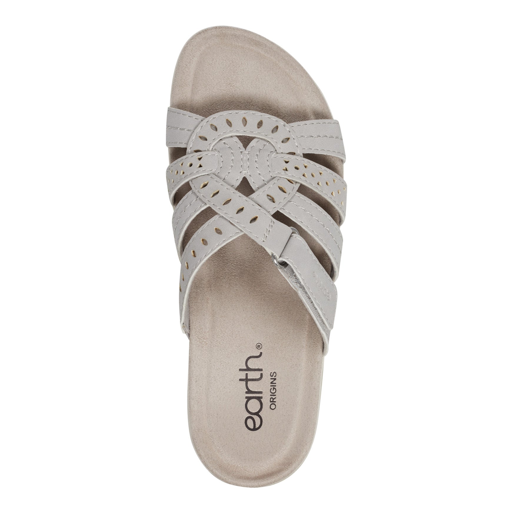 Earth Shoes Sassoni Strappy Casual Slip-On Flat Sandals