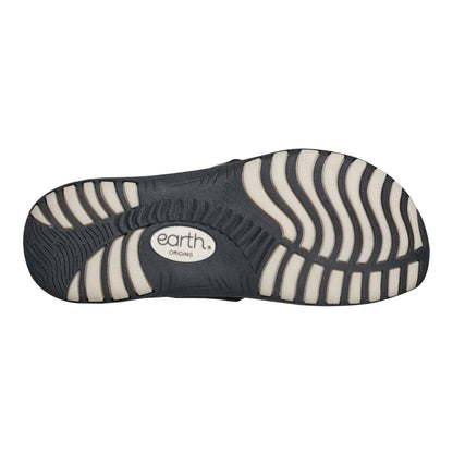 Earth Shoes Sadie Square Toe Casual Slip-on Flat Sandals