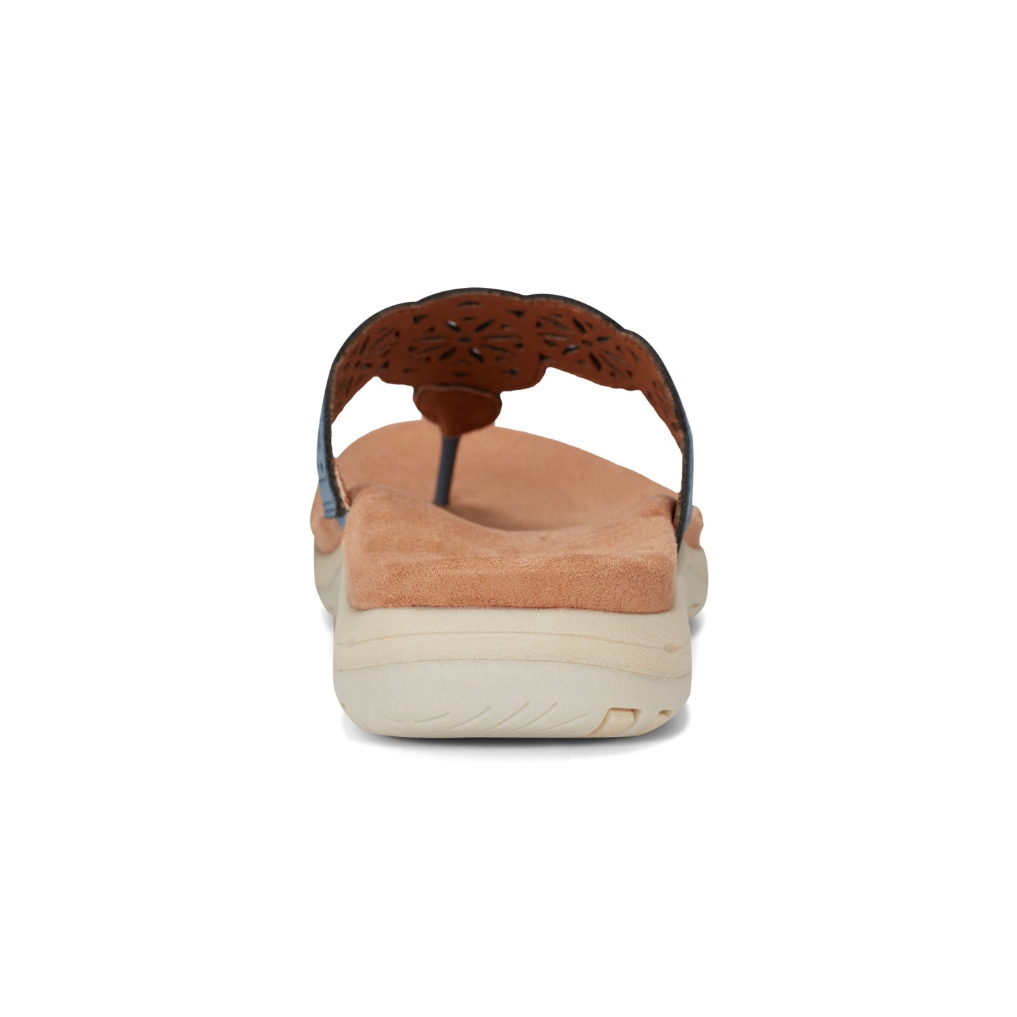 Earth Shoes Sadie Square Toe Casual Slip-on Flat Sandals
