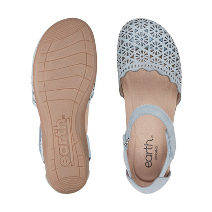 Earth Shoes Bronnie Casual Slip-On Perforated Sandals