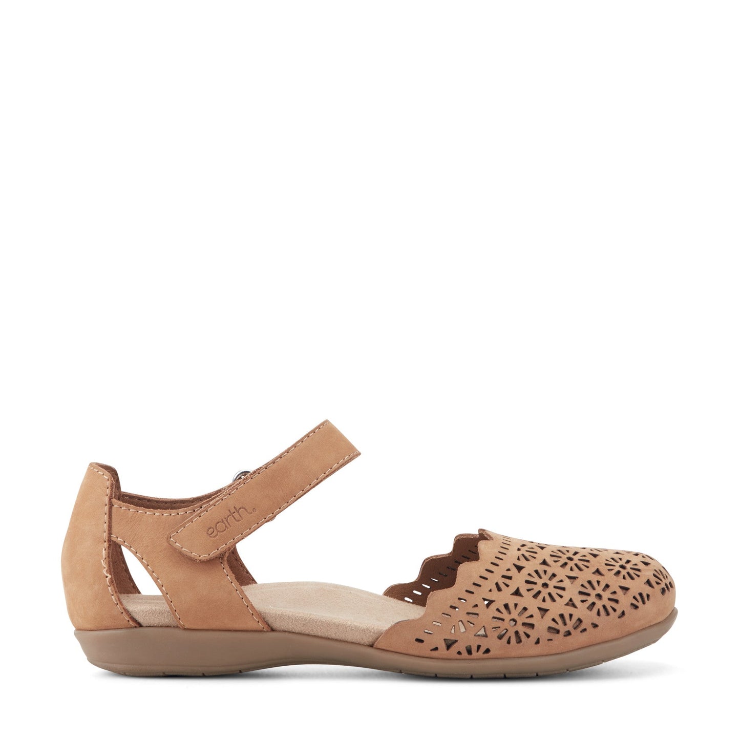 Earth Shoes Bronnie Casual Slip-On Perforated Sandals