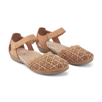 Earth Shoes Bronnie Casual Slip-On Perforated Sandals