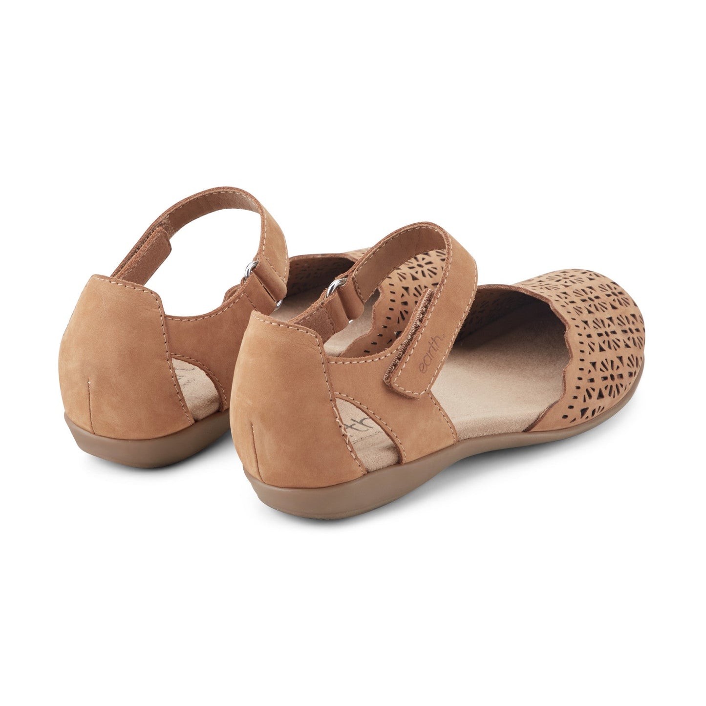 Earth Shoes Bronnie Casual Slip-On Perforated Sandals