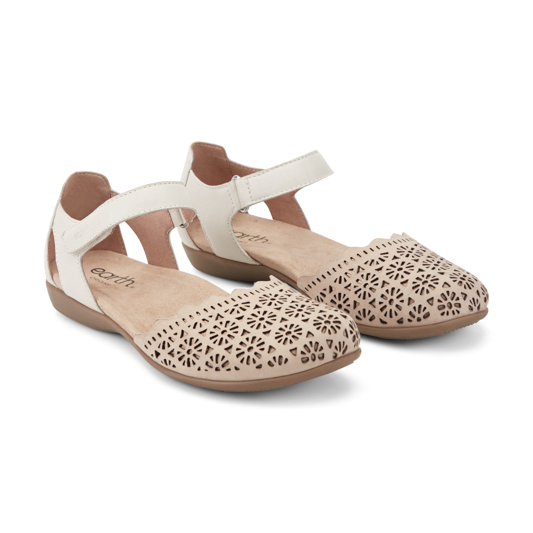 Earth Shoes Bronnie Casual Slip-On Perforated Sandals