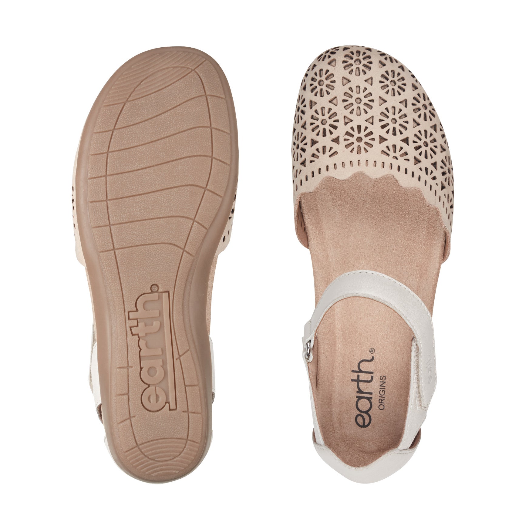 Earth Shoes Bronnie Casual Slip-On Perforated Sandals