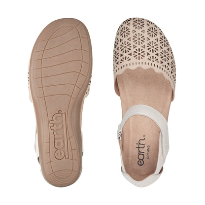 Earth Shoes Bronnie Casual Slip-On Perforated Sandals