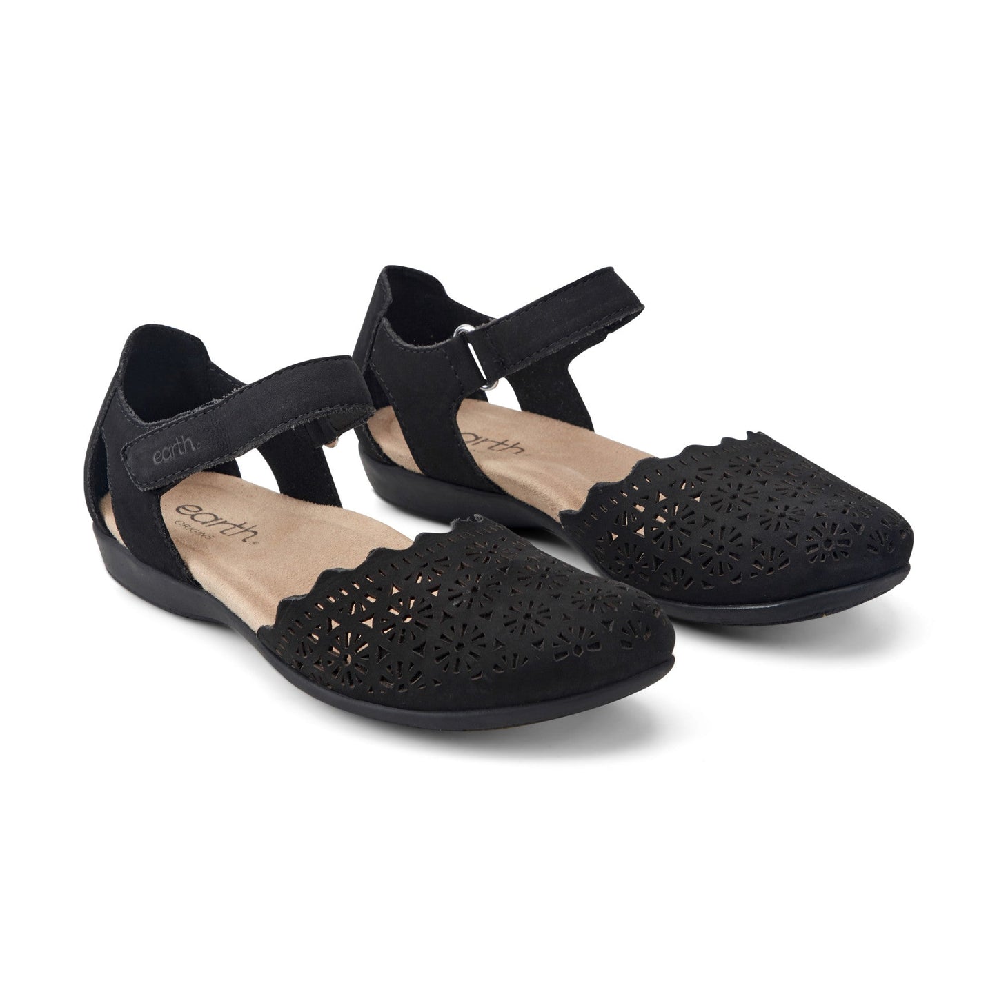Earth Shoes Bronnie Casual Slip-On Perforated Sandals